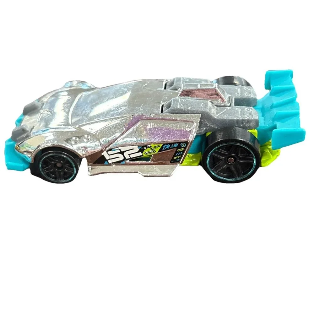 Mattel 2020 Hot Wheels DAVancenator HW Race Day Chrome Teal 1/64 Diecast Car